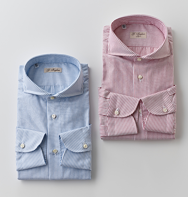 G.Inglese(ジ・イングレーゼ)OXFORD LONDON STRIPE SHIRT