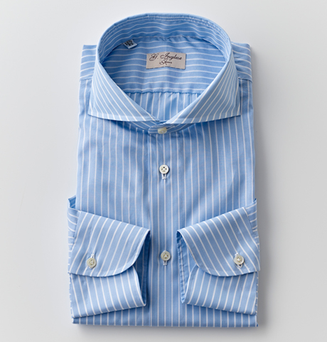 G.Inglese(ジ・イングレーゼ)CHALK STRIPE SHIRT